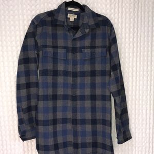 Mens L.L. Bean Traditional Fit Medium Big & Tall Heavyweight Flannel. Worn 2x